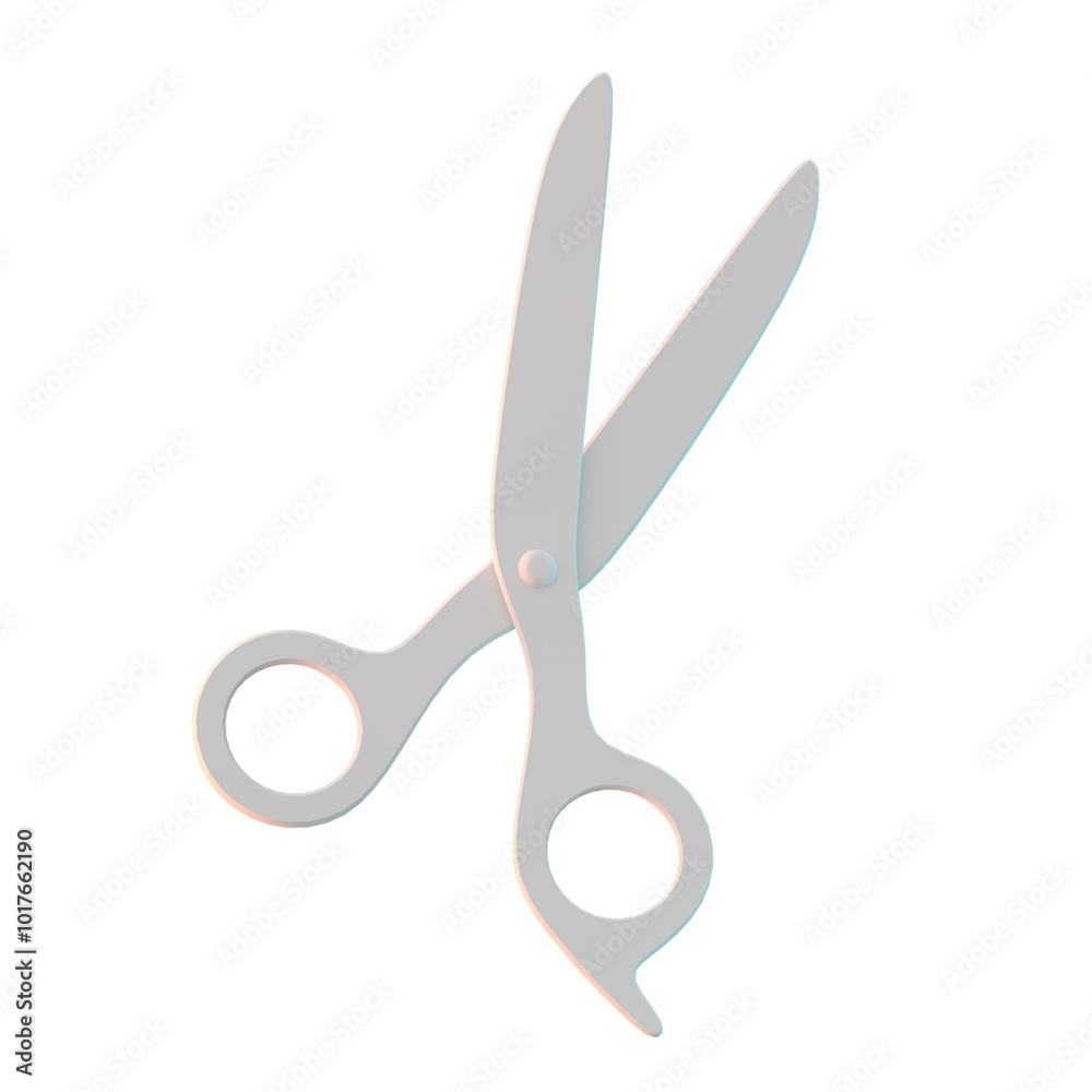 Scissor Salon Barber Shop 3D Object Scissor Salon Barber Shop 3D Object