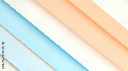 Pastel paper cut layer diagonal pattern minimalist solid background