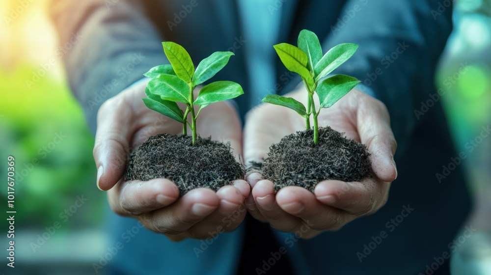 Green business people focused on sustainability High demand in the sustainability space, with a focus on eco-conscious business practices and leadership.