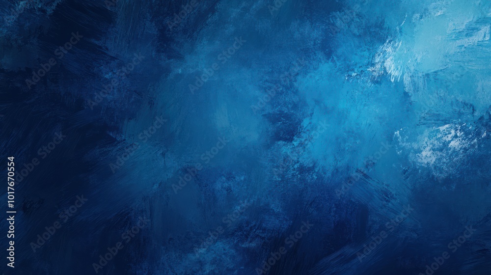 Hand-painted blue abstract background: A textured, brushstroke-filled blue background that highlights the raw beauty of hand-painted art, Hand-painted blue abstract background: A textured, brushstroke-filled blue background that highlights the raw beauty of hand-painted art,
