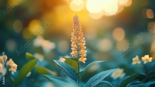 Flower and nature background