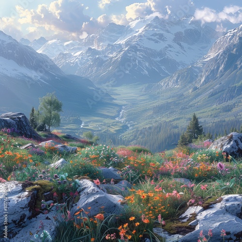 Mountains and nature
