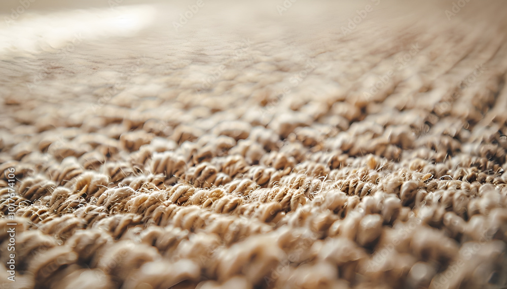 Beige woven carpet texture as background, closeup Beige woven carpet texture as background, closeup