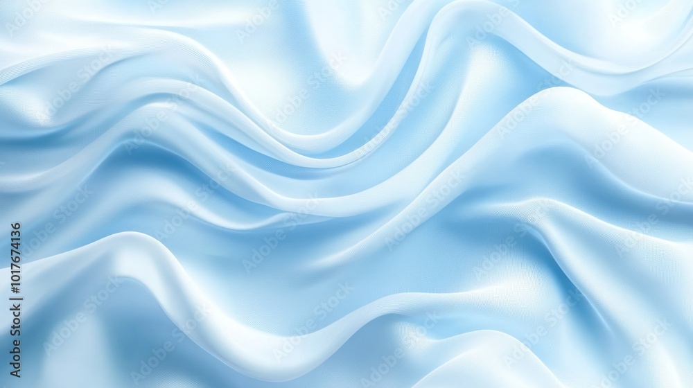 Naklejka premium Light blue background for educational projects: A clean and organized light blue background