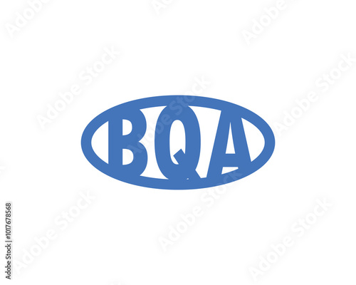 BQA logo design vector template. BQA