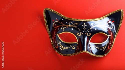 venetian carnival mask photo