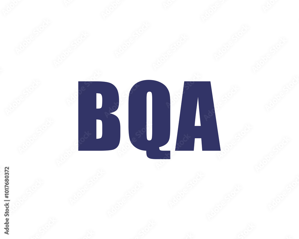 BQA logo design vector template. BQA BQA logo design vector template. BQA
