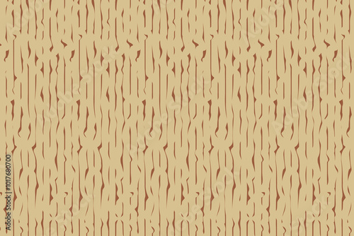 Brown tree bark or wooden texture pattern. Vector illustration for background and wallpaper.