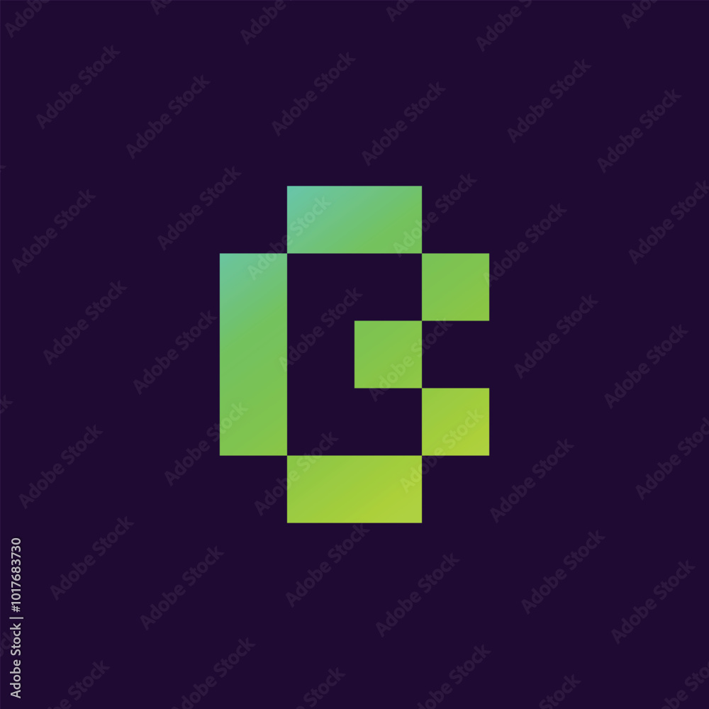 b logo design squares b logo design squares