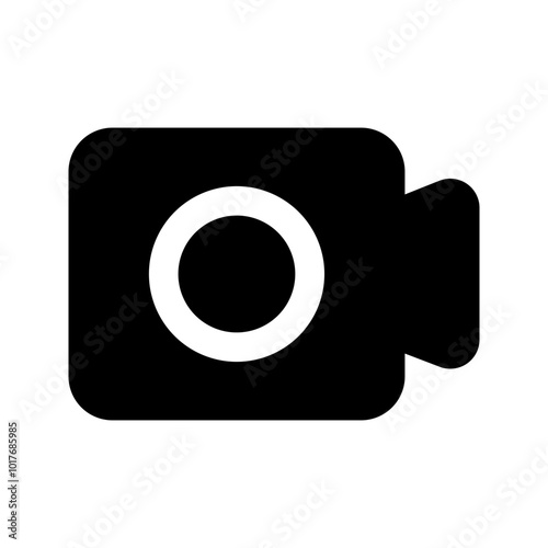 video call glyph icon