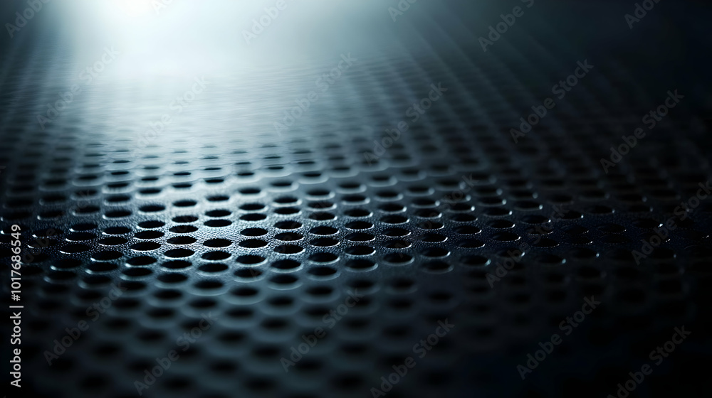 Abstract Black Metal Grid with Light. Abstract Black Metal Grid with Light.