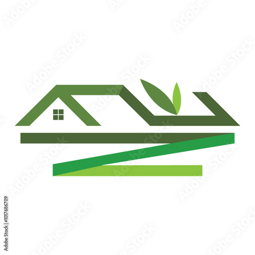 Real Estate  Property and Construction Logo