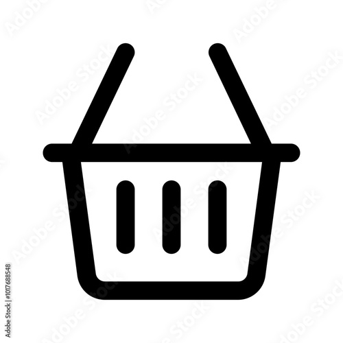 shopping cart glyph icon