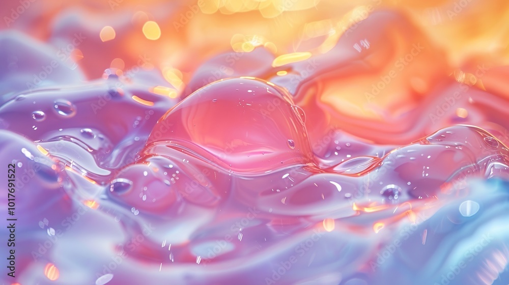 Abstract Liquid Texture with Vibrant Colors Abstract Liquid Texture with Vibrant Colors