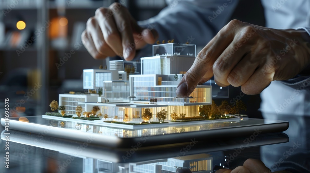 Virtual Real Estate Explore Properties in 3D on Holographic Tablet Virtual Real Estate Explore Properties in 3D on Holographic Tablet
