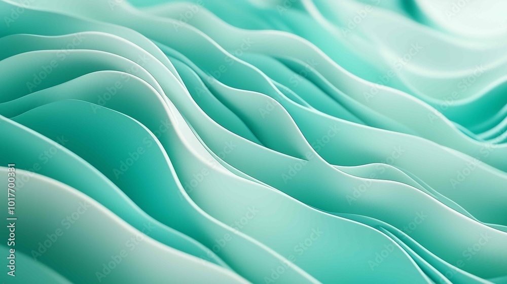 Abstract background made of Blue and Green 3D Undulating lines. Multicolored 3D Render with copy-space.
Abstract background made of Blue and Green 3D Undulating lines. Multicolored 3D Render with copy-space.