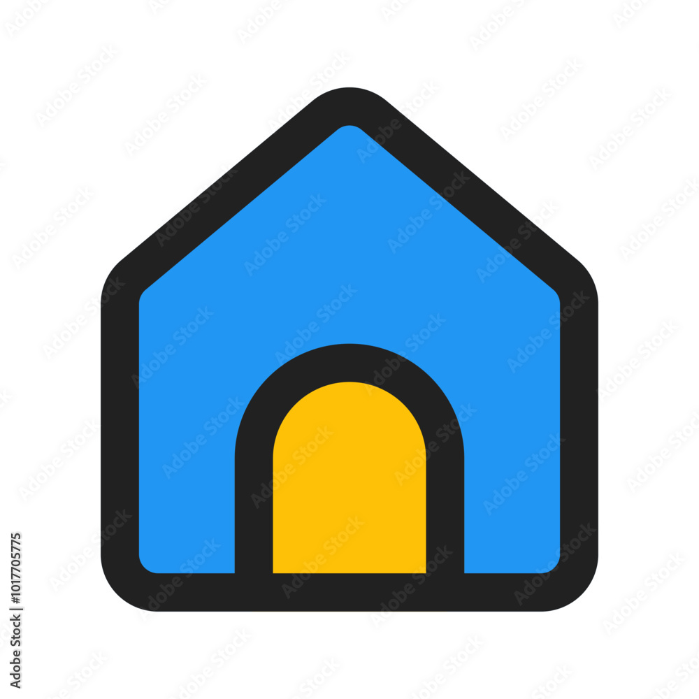 home line color icon home line color icon