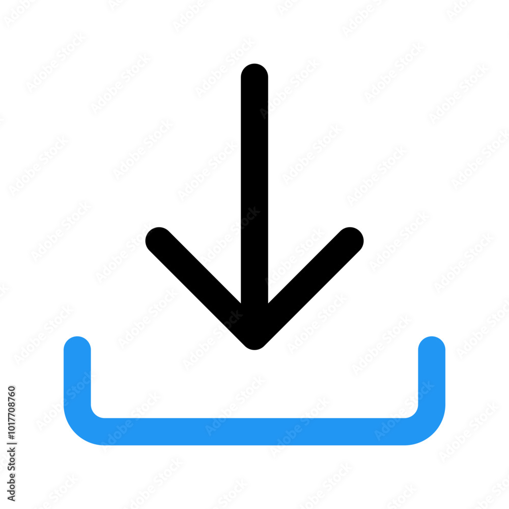 download line color icon download line color icon
