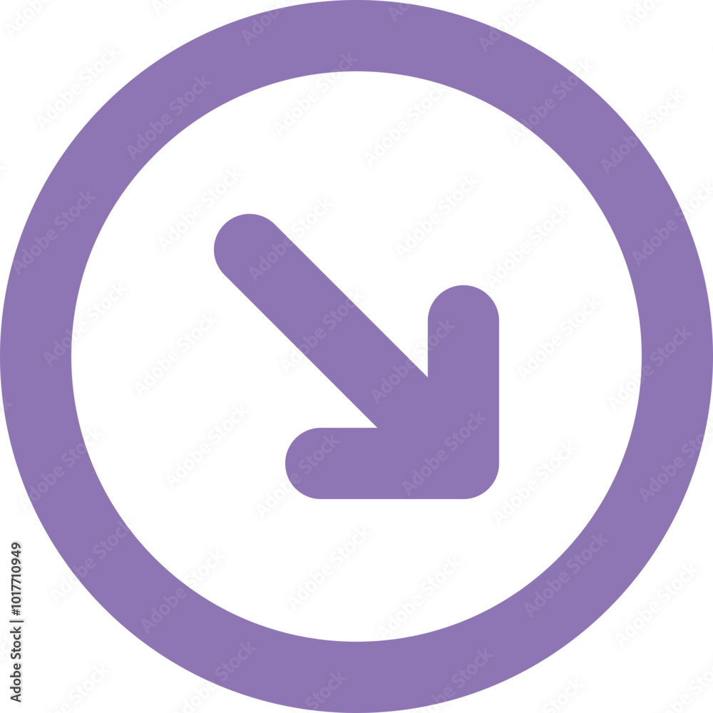 Arrow Circle Down Right Icon Logo Design Arrow Circle Down Right Icon Logo Design