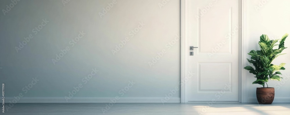 Open door leading to a bright new world symbolizing a fresh start with deep depth of field The image represents a concept of opportunity change and transition into the future Open door leading to a bright new world symbolizing a fresh start with deep depth of field The image represents a concept of opportunity change and transition into the future