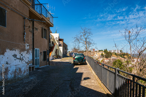 views of the city center of Ferrandinam Matera, Basilicata photo