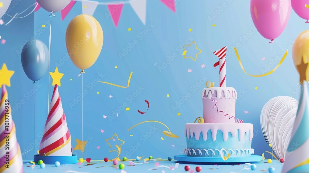 Simple Design on Birthday Background - a charming and festive visual. The simple yet delightful design stands out against the birthday backdrop Simple Design on Birthday Background - a charming and festive visual. The simple yet delightful design stands out against the birthday backdrop