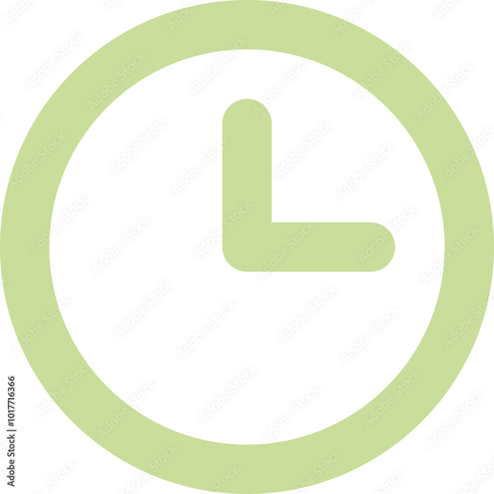 Clock Icon Logo Design Clock Icon Logo Design