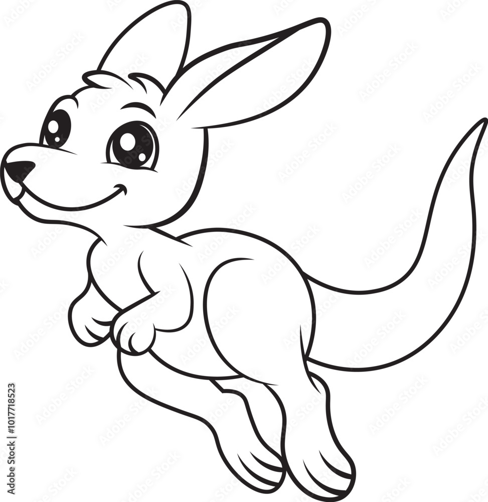 coloring book kangaroo jumping coloring book kangaroo jumping