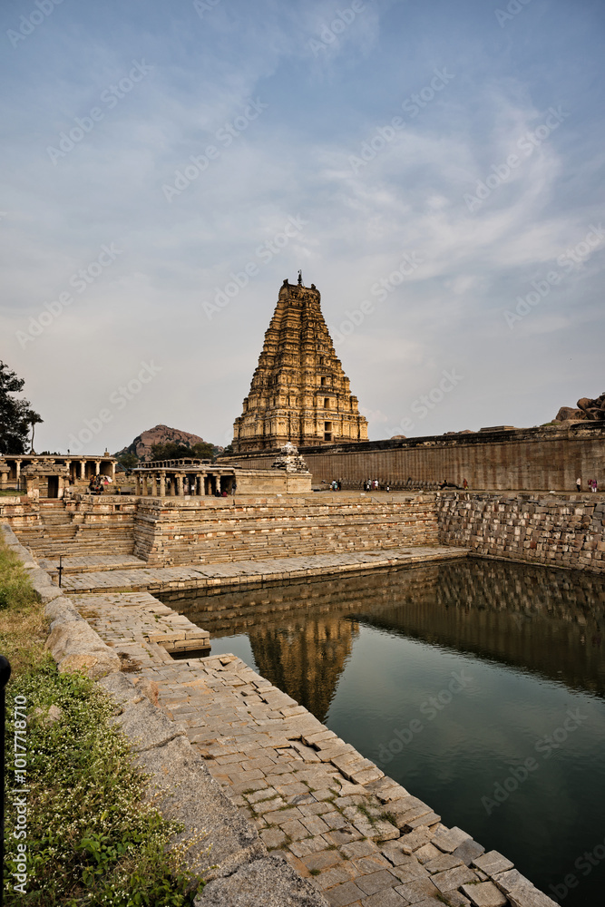 The Colors of Hampi: Virupaksha Temple at Dusk