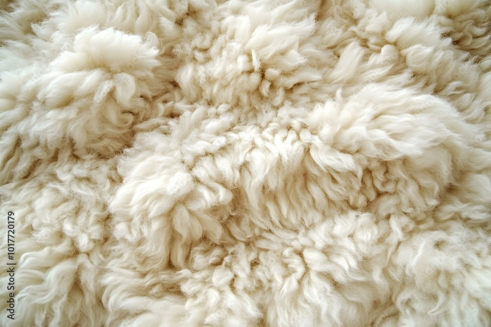 Sheep wool texture. White fur background. Lamb hair fabric. Untreated sheepskin. Close-up of wool fiber. Natural warm beige material Sheep wool texture. White fur background. Lamb hair fabric. Untreated sheepskin. Close-up of wool fiber. Natural warm beige material