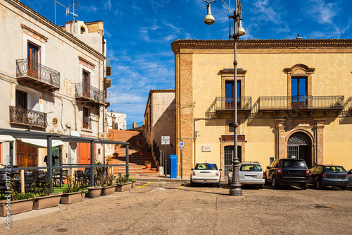 views of the city center of Ferrandinam Matera, Basilicata photo