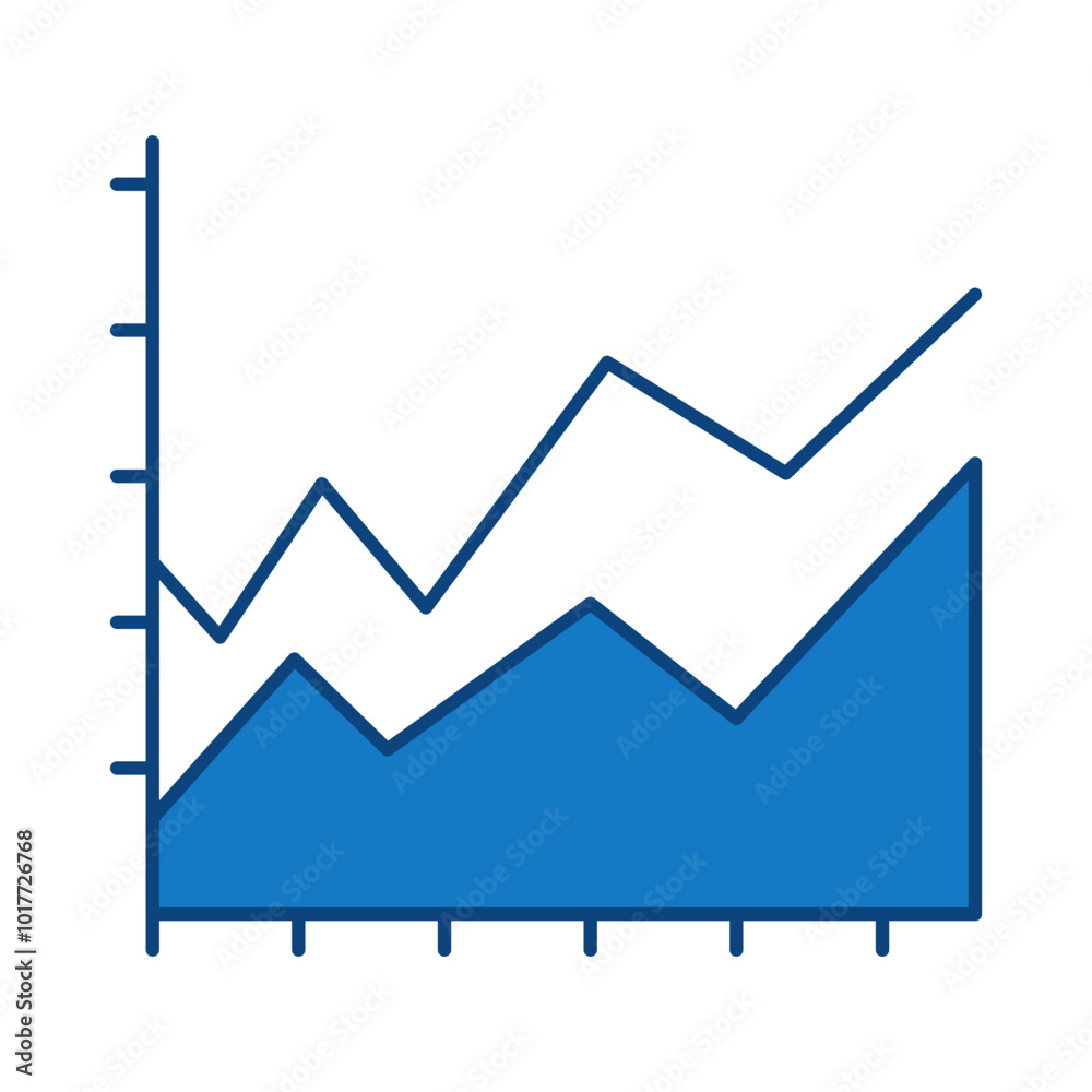 Chart Blue Icon. Business Statistics, Diagrams and Graphs Icon Editable Stroke Vector Illustration Chart Blue Icon. Business Statistics, Diagrams and Graphs Icon Editable Stroke Vector Illustration