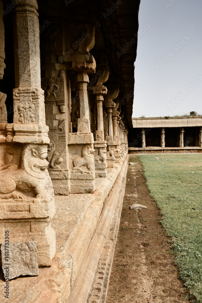 Ruins and nature: harmony in Hampi