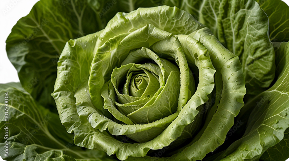 Close up of freshly harvested green butterhead lettuce Close up of freshly harvested green butterhead lettuce