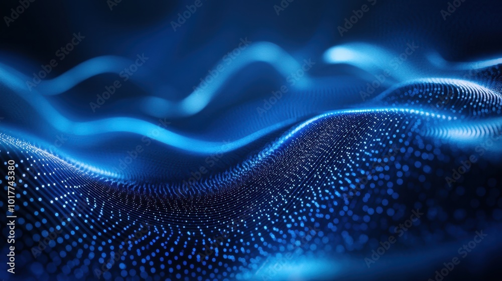 The Blue Wave Texture Design The Blue Wave Texture Design