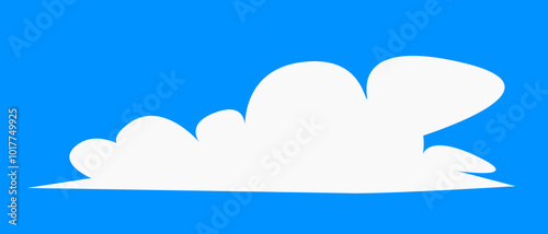 set of clouds element  for illustration decoration white sky with other variant