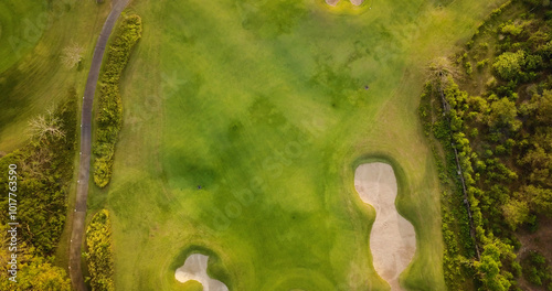 
Golf course. Bali Island. Landscape, weekend