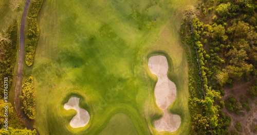 
Golf course. Bali Island. Landscape, weekend
