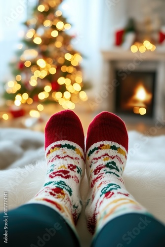 Warm Socks, Cozy Vibes, and Christmas Ambience