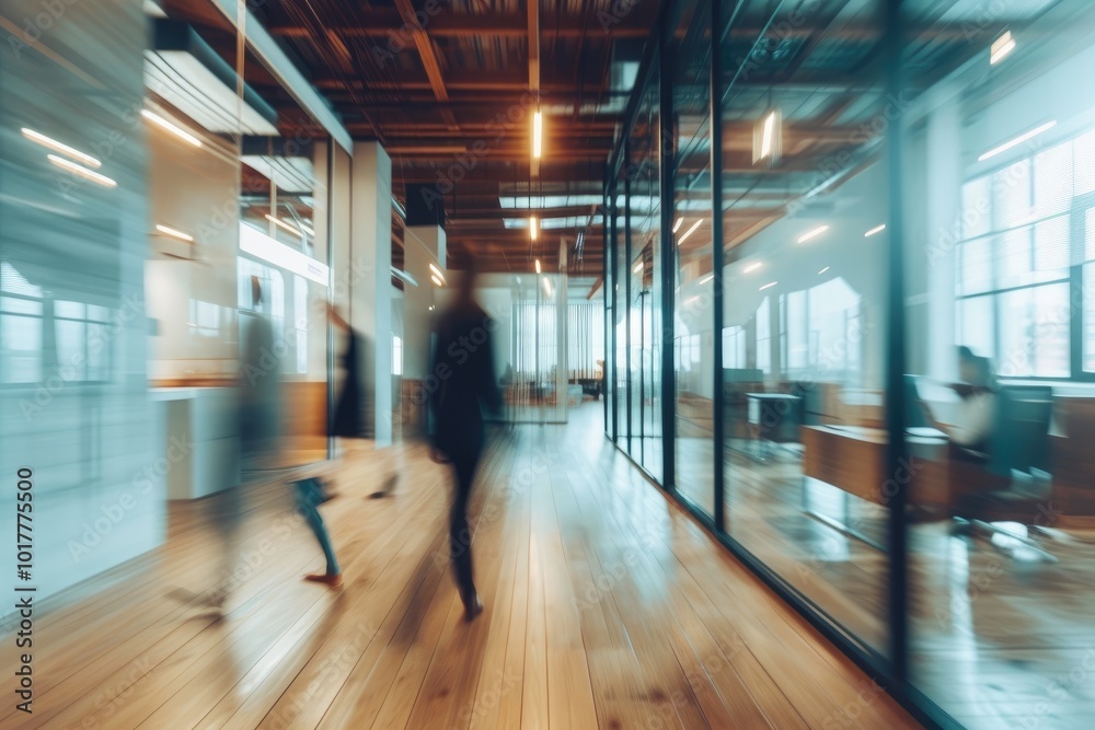 Fast-Paced Office Environment: Long Exposure of Employee Movement Fast-Paced Office Environment: Long Exposure of Employee Movement