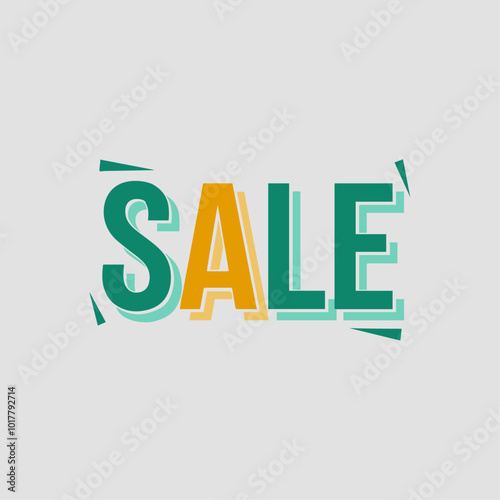 Sale tags collection. Special offer, big sale, discount, best price, mega sale banner set. Shop or online shopping. Sticker, badge, coupon, store. Vector colorful sale 3d text typography Illustration.