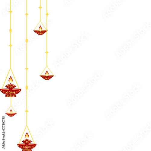 Hanging Diwali Lamp
