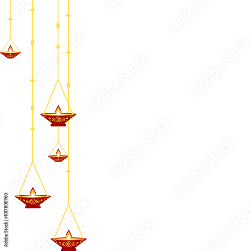 Hanging Diwali Lamp
