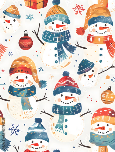 New Year and Christmas card, graphic advertising backgrounds in a doodle 2D illustrator style.