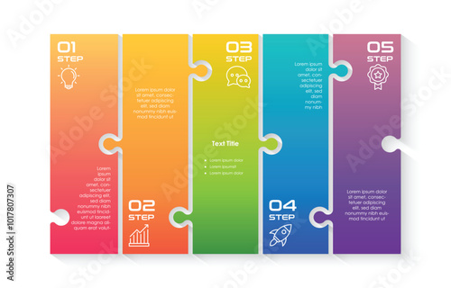 Infographic label template,  step by step, timeline journey, table of contents, flow charts, presentations, web sites, banners, printed materials.