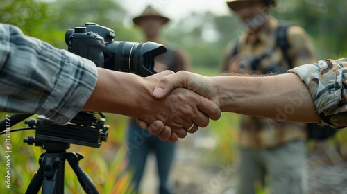 Wildlife Collaboration Cinematographers Embrace Nature in Stunning Film Shoot