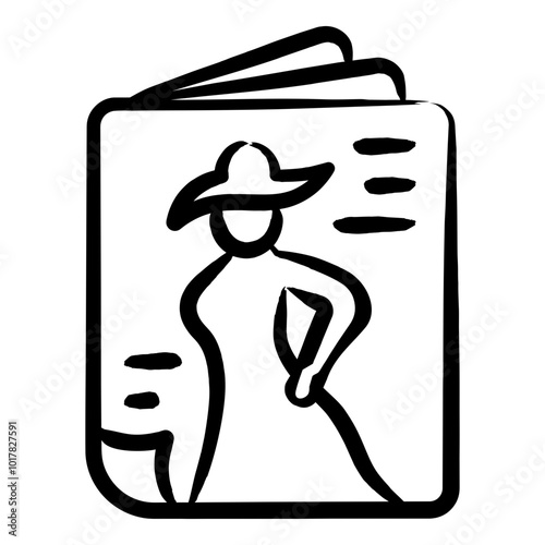 Fashion Magazine Icon