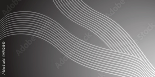 black and white line background pattern vector