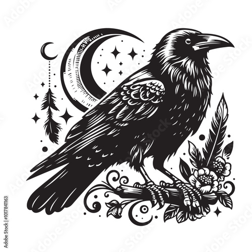 Crow Vector