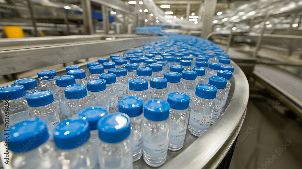 Obraz premium Production of Medicines in a sterile laboratory